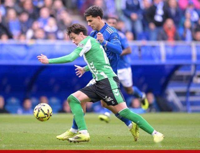 西班牙足球甲级联赛联赛第19轮皇家奥维耶多1-1皇家贝蒂斯